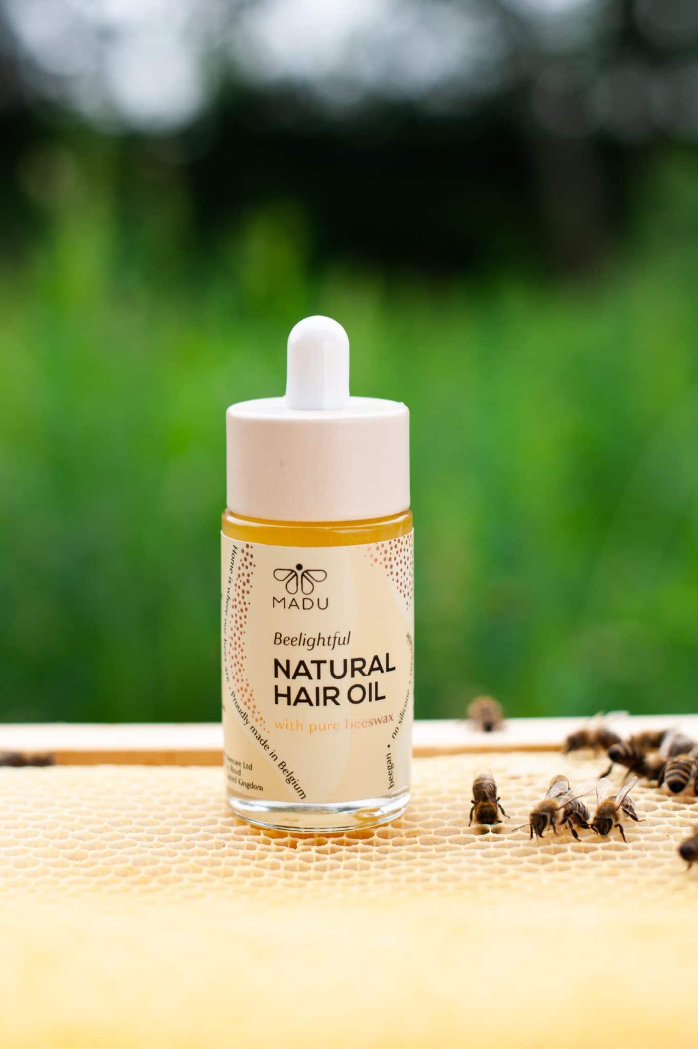 MADU : L'huile pour cheveux naturelle qui protège les abeilles - Wello Life